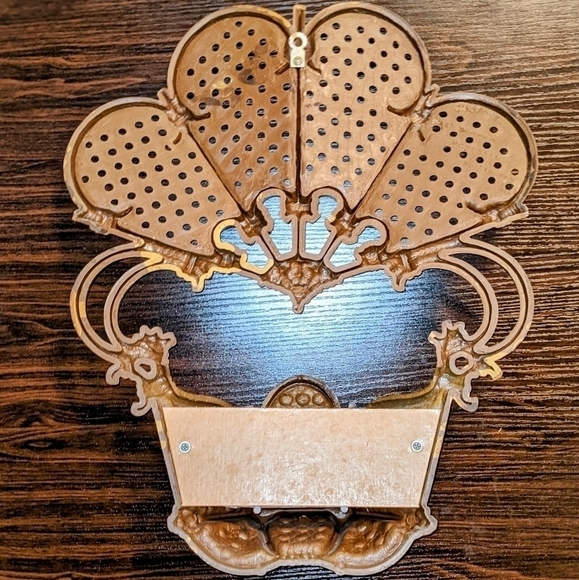 Planter Pocket Brown Wicker - Picture 2 of 9